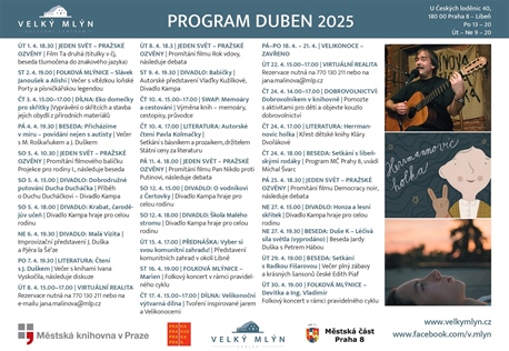 Velký Mlýn - duben 2025