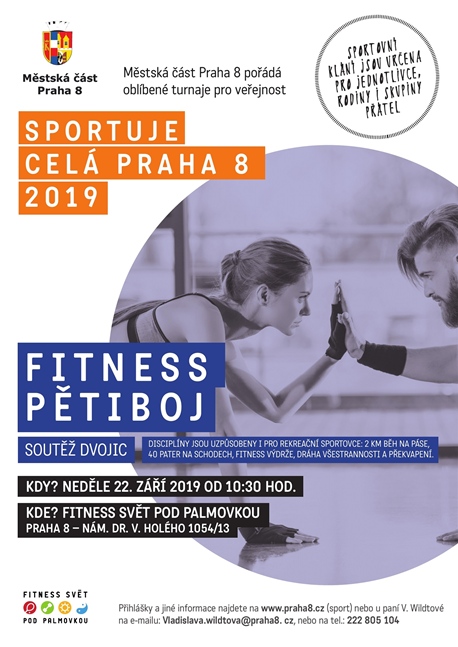 Sportuje celá Praha 8 – fitness pětiboj 2019