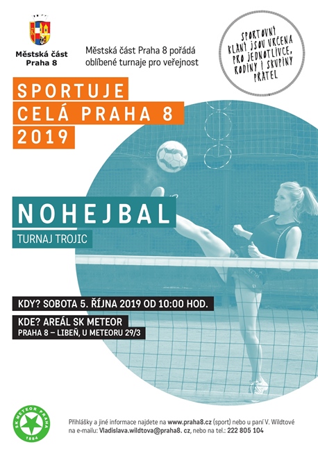 Sportuje celá Praha 8 – nohejbal 2019