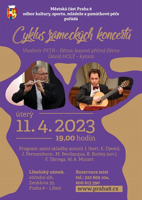 Cyklus zámeckých koncertů 11.04.2023