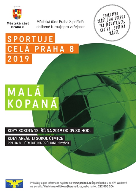 Sportuje celá Praha 8 – malá kopaná 2019