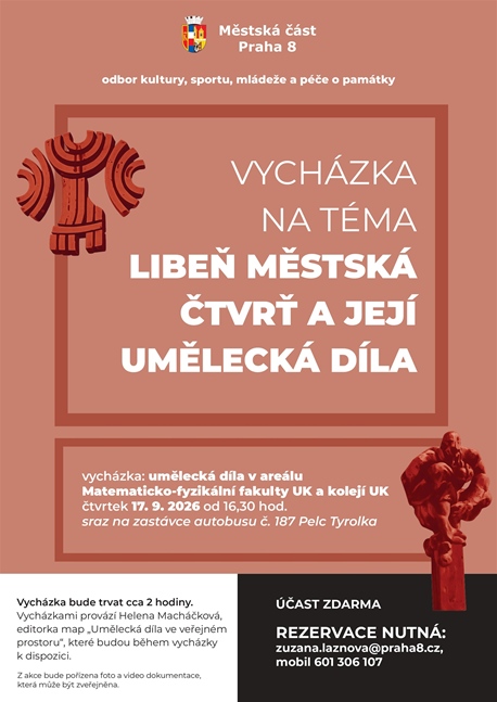 Vycházka Libeň a její umělecká díla 2026