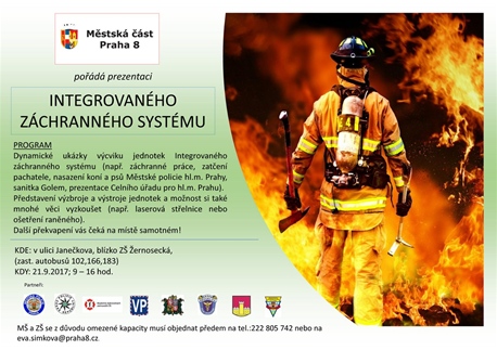 Prezentace integrovaného záchranného systému, 21. září 2017