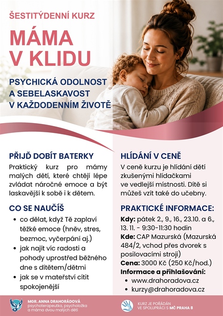 Máma v klidu - kurz