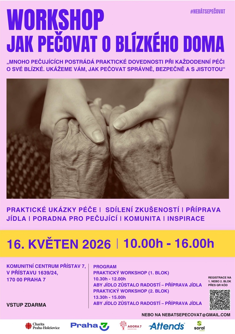 Workshop jak pečovat o blízkého doma