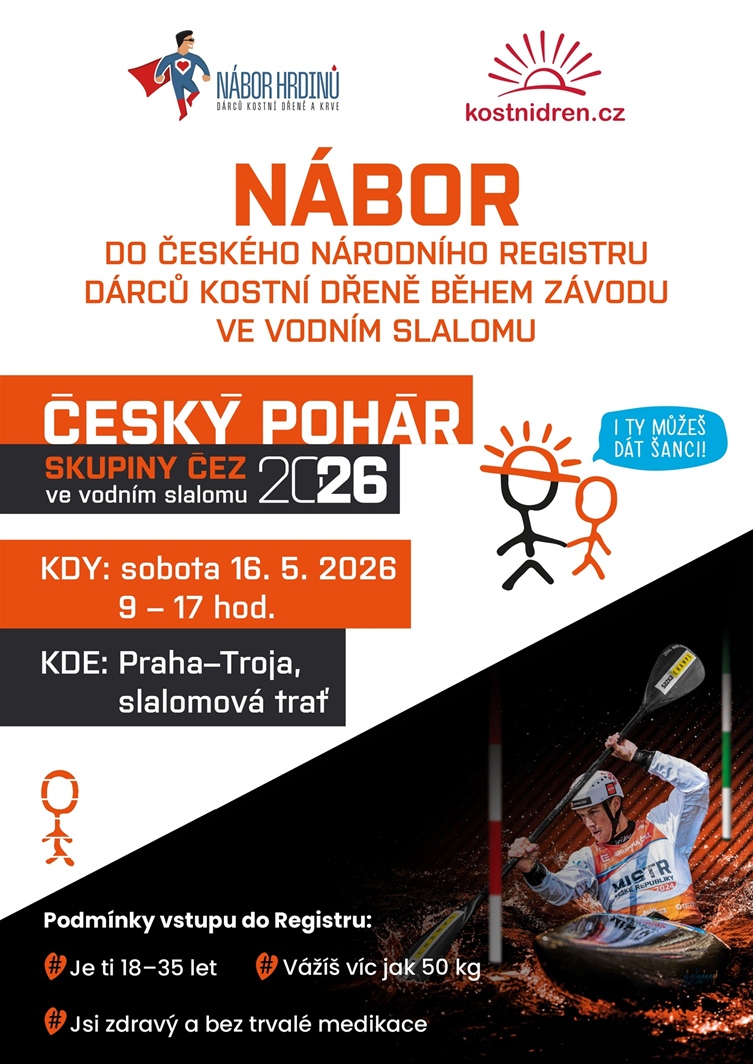 Nábor do registru dárců kostní dřeně Nábor do registru dárců kostní dřeně