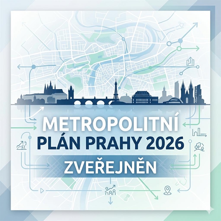 Metropolitní plán Prahy 2026 zveřejněn
