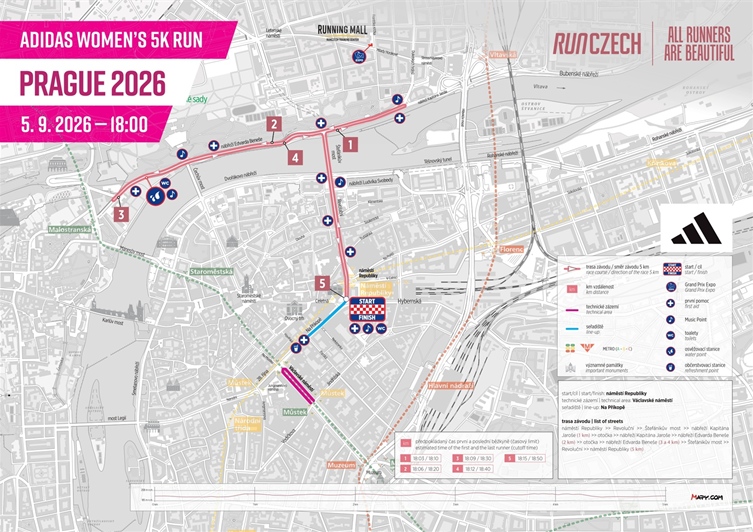Adidas 5 km race 2026